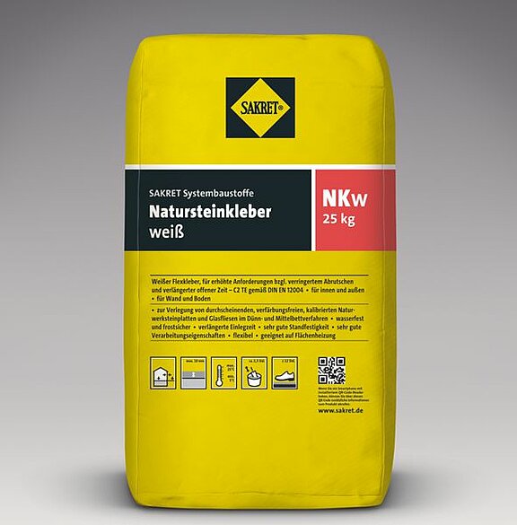 Natursteinkleber weiß NKw