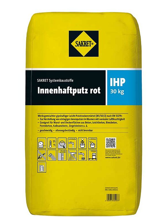 Innenhaftputz rot IHP