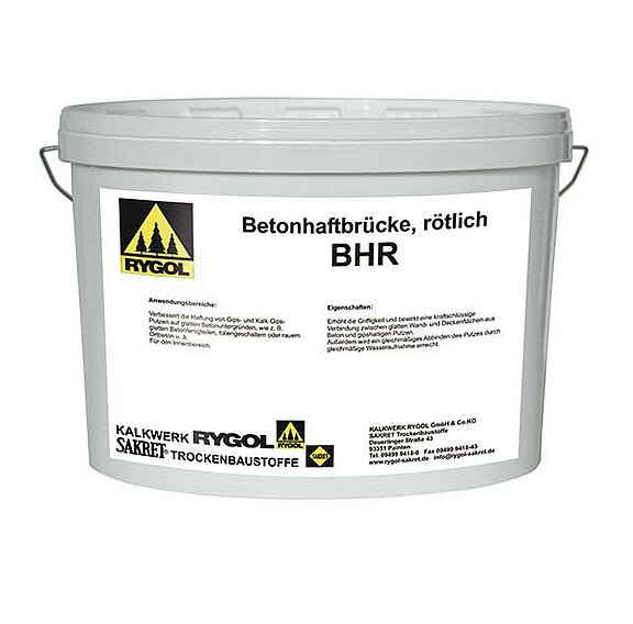 Betonhaftbrücke, rötlich BHR