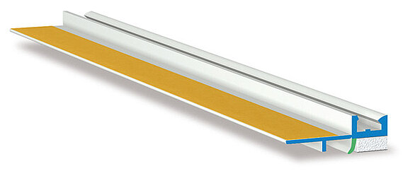 A 11 MINI plus Anputzleiste mit Schutzlippe