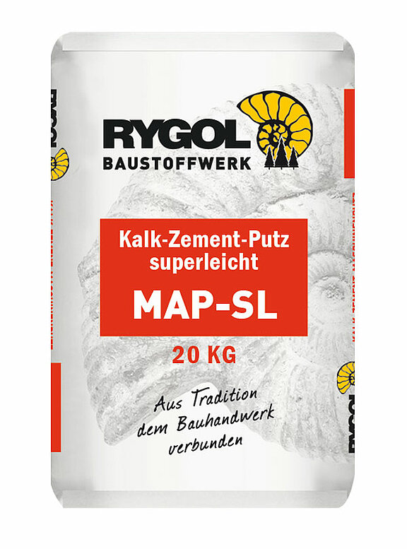 Kalk-Zement-Putz superleicht MAP-SL