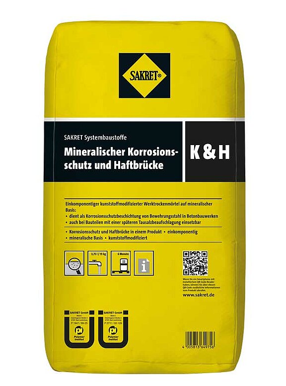 Mineralischer Korrosionsschutz und Haftbrücke K&H 