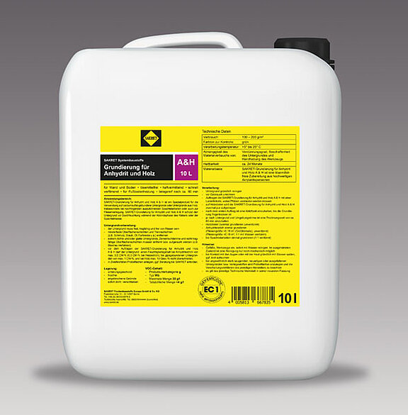 Grundierung für Anhydrit und Holz A & H