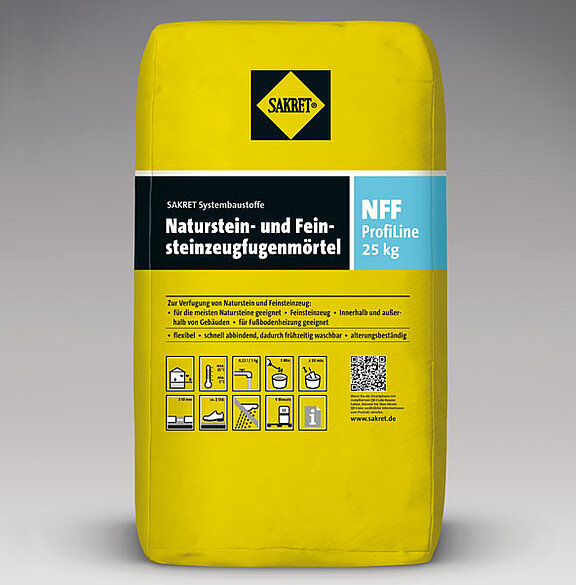 Natur- und Feinsteinzeugfugenmörtel NFF