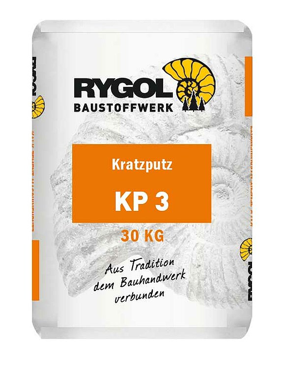 Kratzputz, weiß KP 3