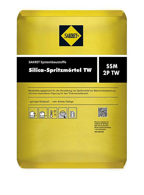 Silica Spritzmörtel SSM 2 P TW