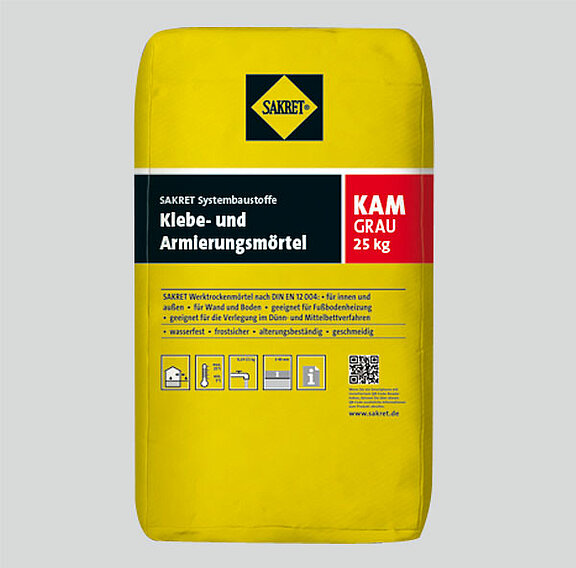 Klebe- und Armierungsmörtel grau KAMg