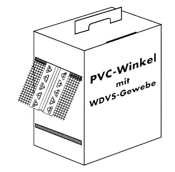 Rolleckwinkel mit PVC-Winkel