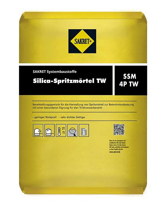Silica Spritzmörtel SSM 4 P TW