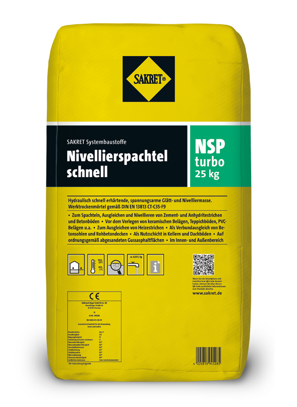 NSP turbo Nivellierspachtel schnell  