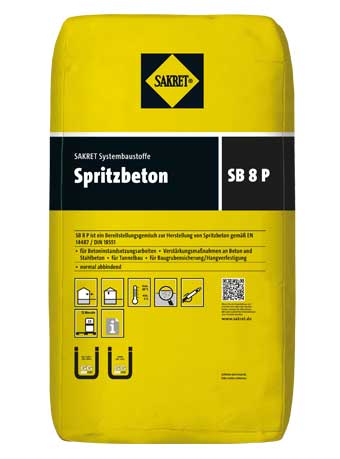 Spritzbeton SB 8 P