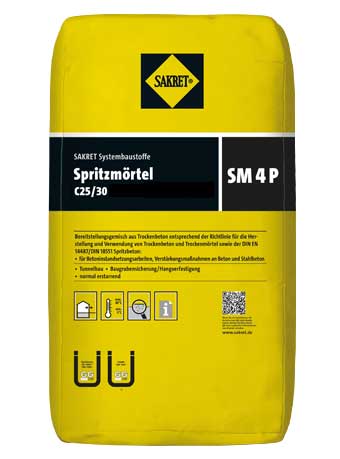 Spritzmörtel SM 4 P