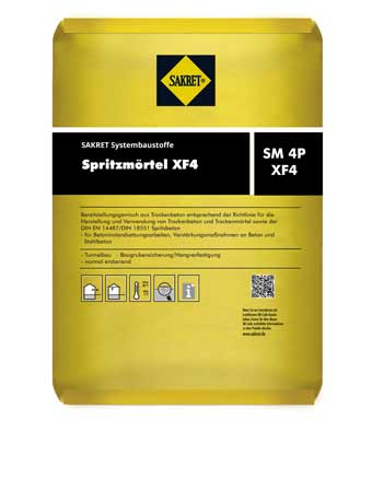 Spritzmörtel SM 4P XF4