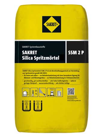 Silica Spritzmörtel SSM 2 P