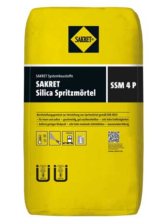 Silica Spritzmörtel SSM 4 P