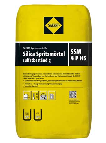 Silica Spritzmörtel sulfatbeständig SSM 4 P HS