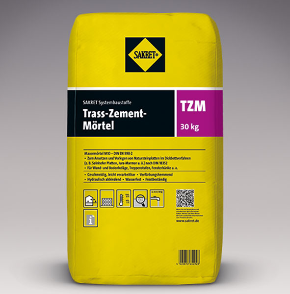 Trass Zement Mortel