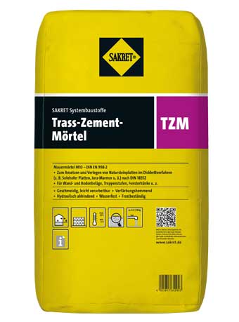 Trass-Zement-Mörtel TZM