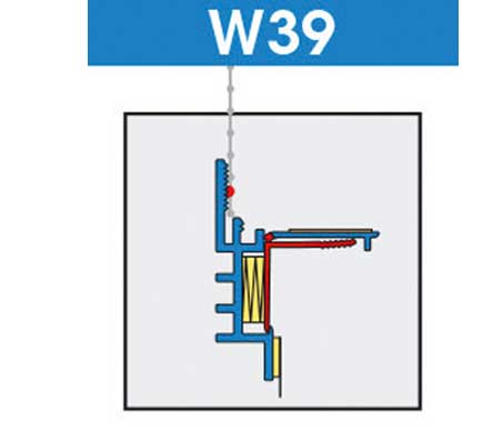 W 39 Gewebeleiste PUR-FIX-R