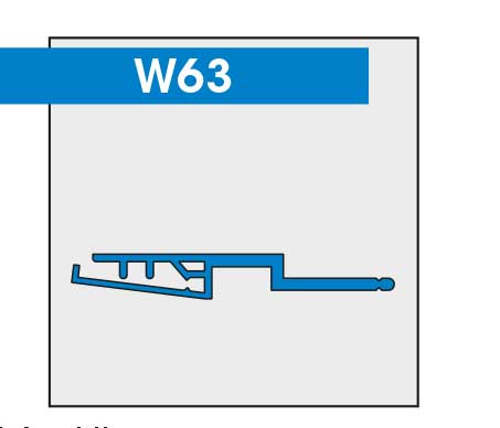 W 63 Sockelschine SOLI-TEX