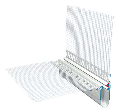 W 51 Dehnfugenprofil DUO-TEX, Ecke