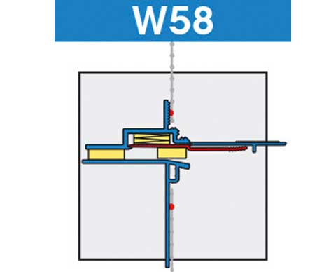 W 58 Gleitlagerprofil PUR-FIX