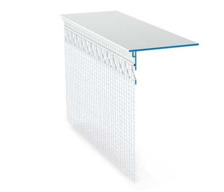 W 81 Fugenflankenprofil mit Gewebe