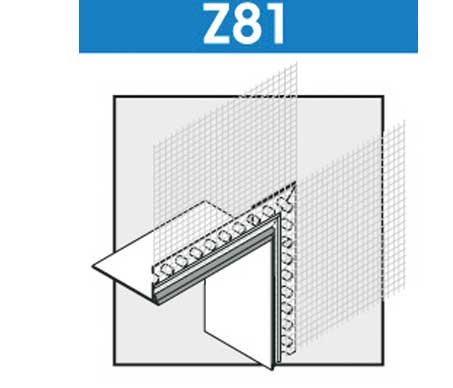 Z 81 Fugenflankenprofil Eckteil